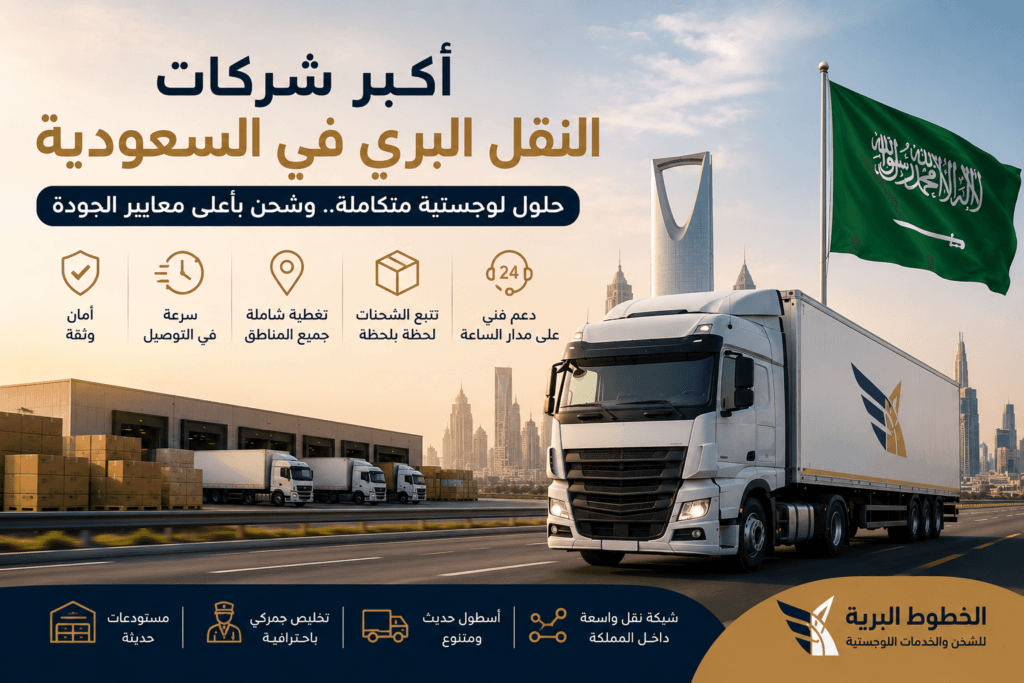 أكبر شركات النقل البري في السعودية