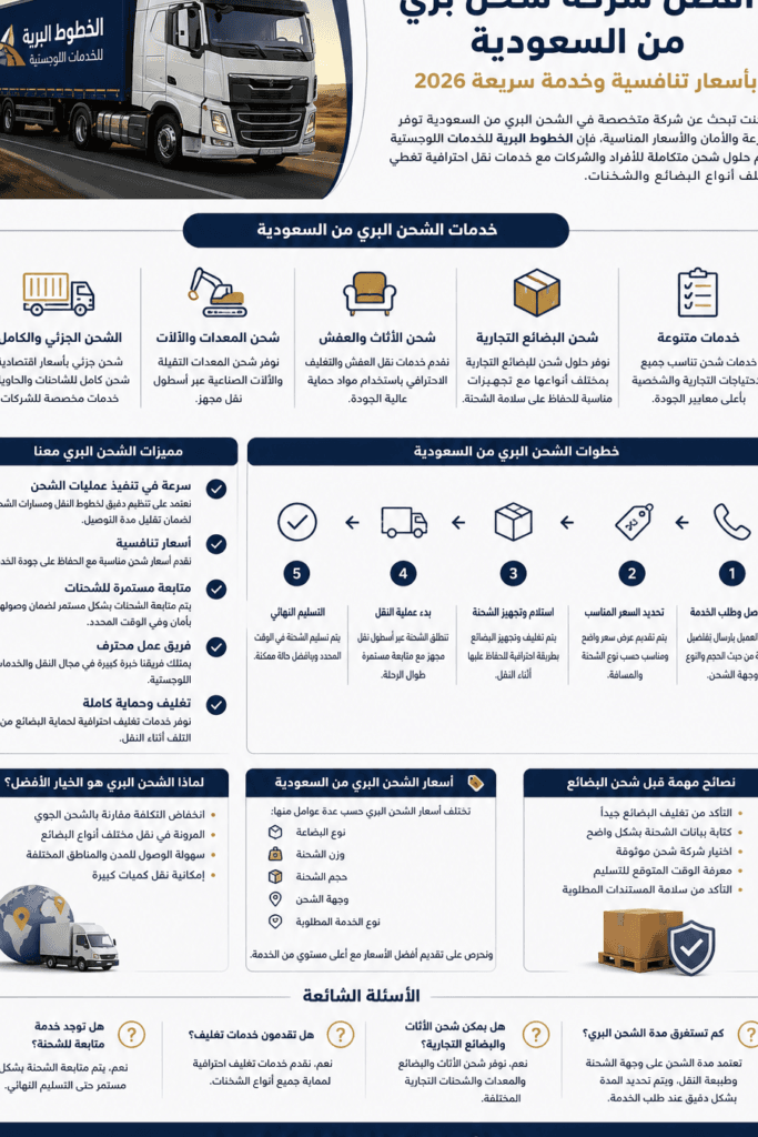 شركة نقل عفش بالرياض | نقل آمن وسريع بأسعار مميزة