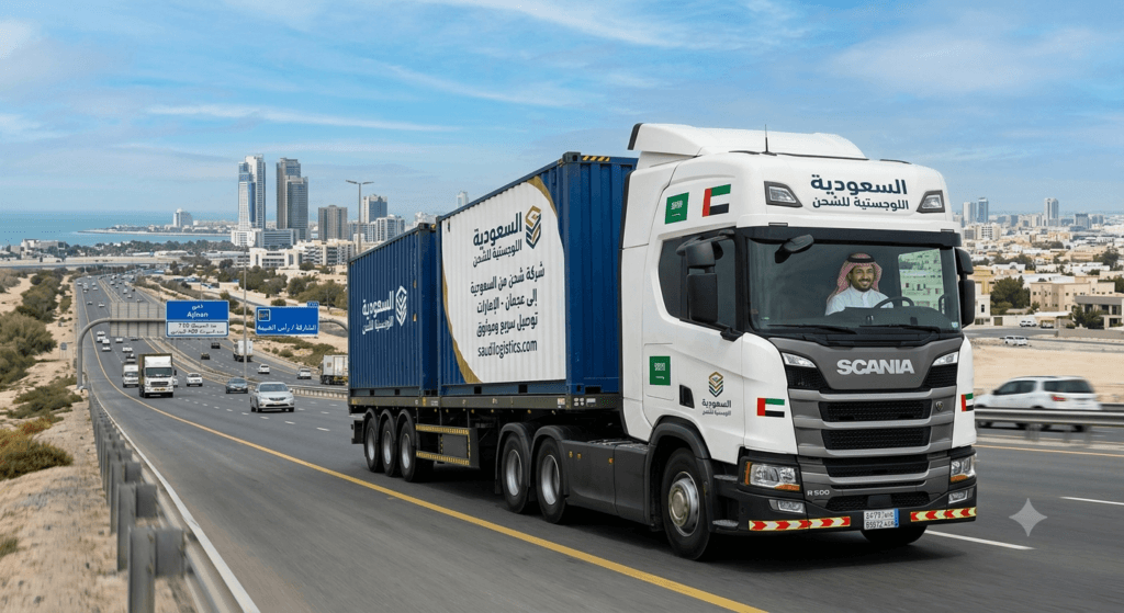شركة شحن من السعودية إلى عجمان