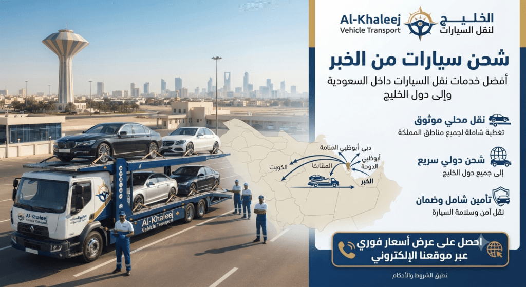 شحن سيارات من الخبر