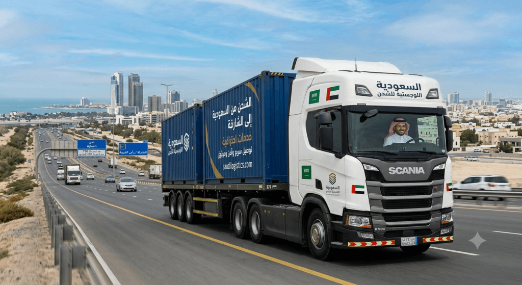 الشحن من السعودية إلى الشارقة