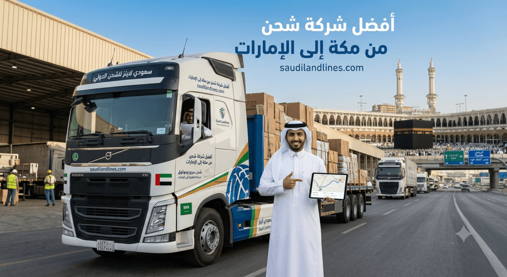 أفضل شركة شحن من مكة إلى الإمارات