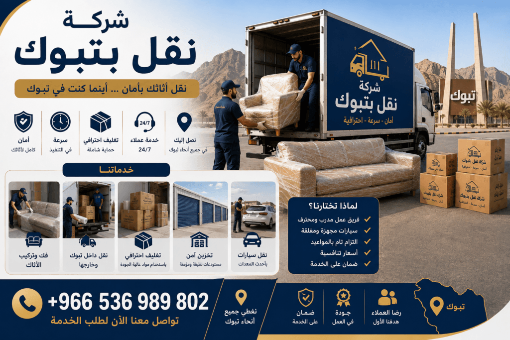 شركة نقل بتبوك +966536989802